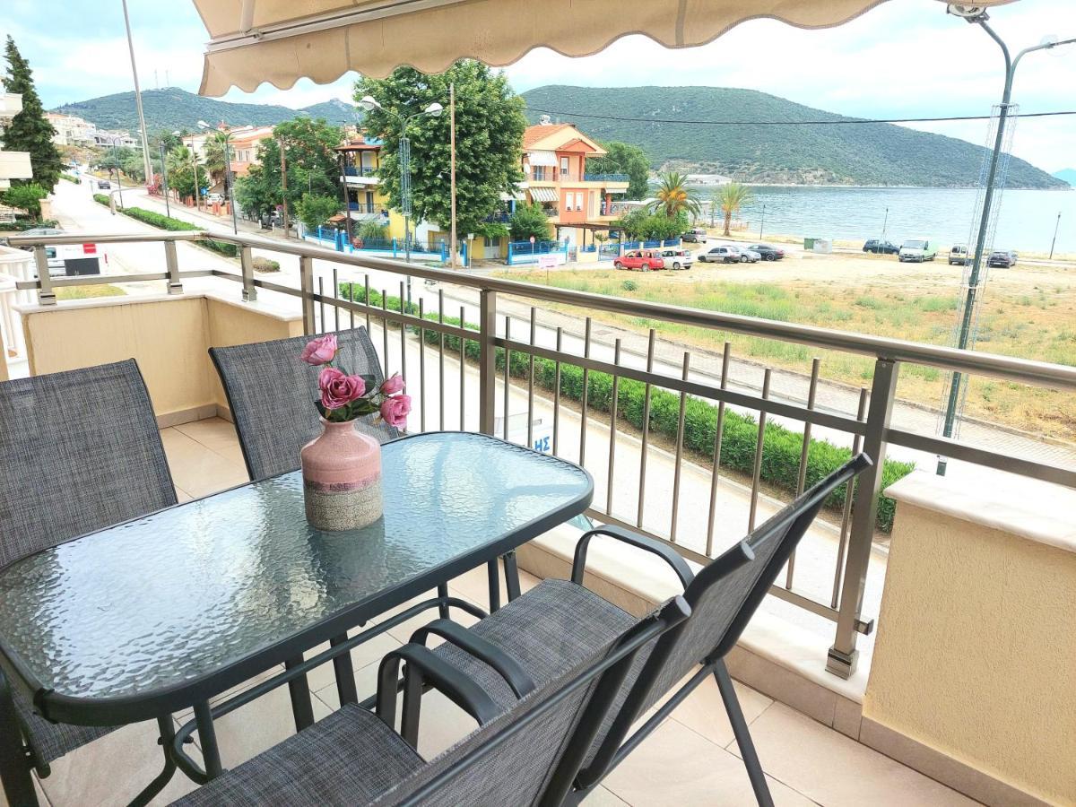 Myrsini'S Sea View Apartment Nea Peramos  Ngoại thất bức ảnh