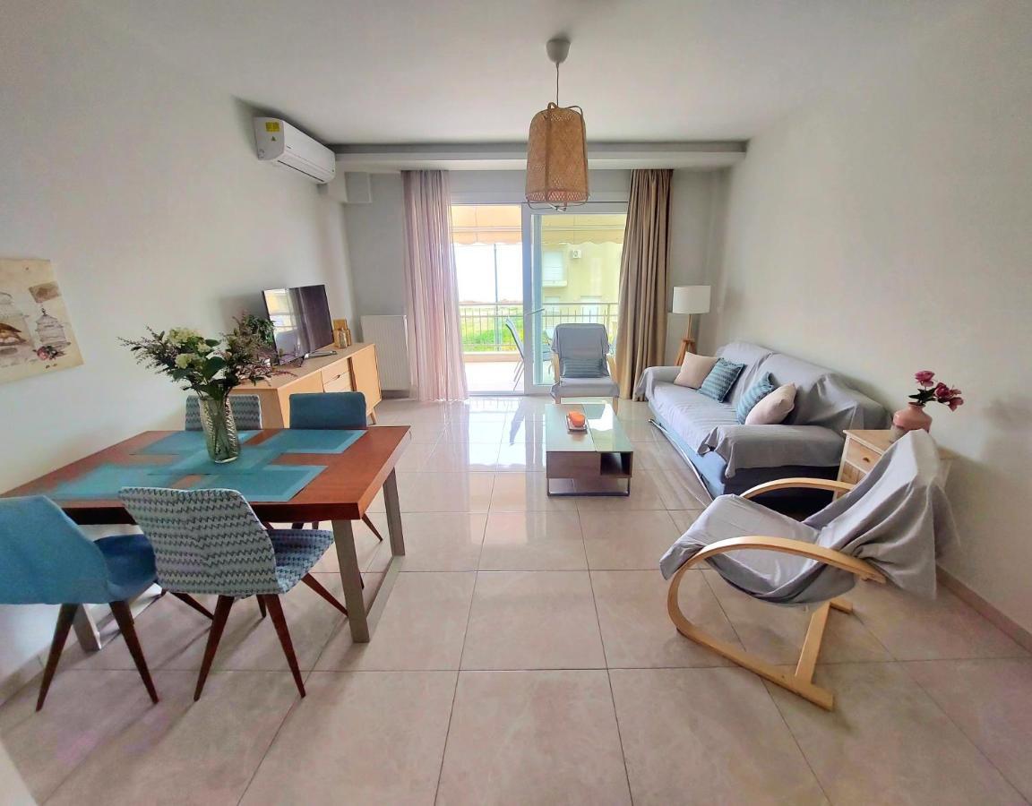 Myrsini'S Sea View Apartment Nea Peramos  Ngoại thất bức ảnh