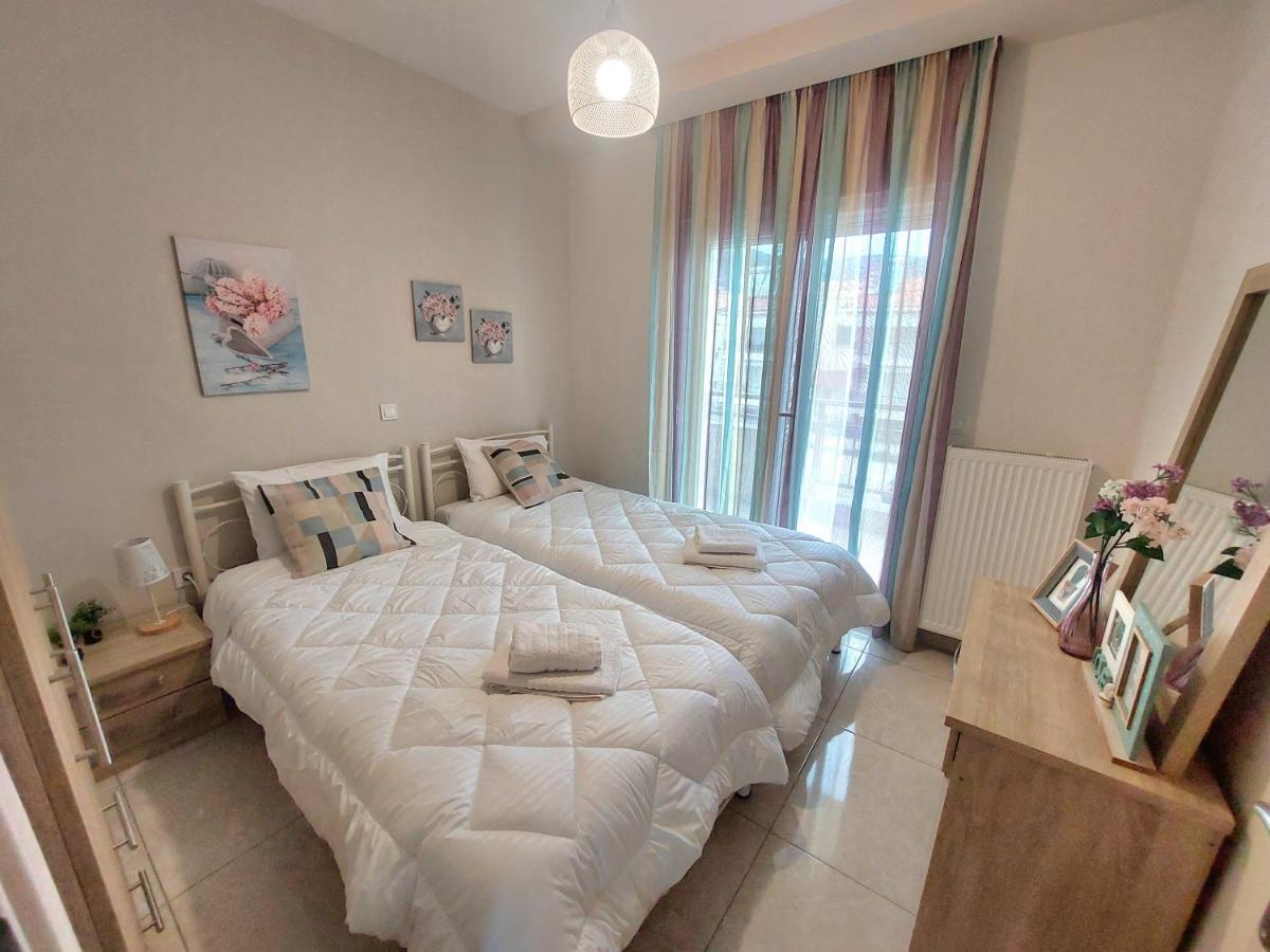 Myrsini'S Sea View Apartment Nea Peramos  Ngoại thất bức ảnh